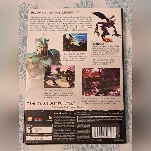 Guild Wars - Game of the Year Edition (PC CD-ROM) *Complete CIB* - Picture 3 of 4